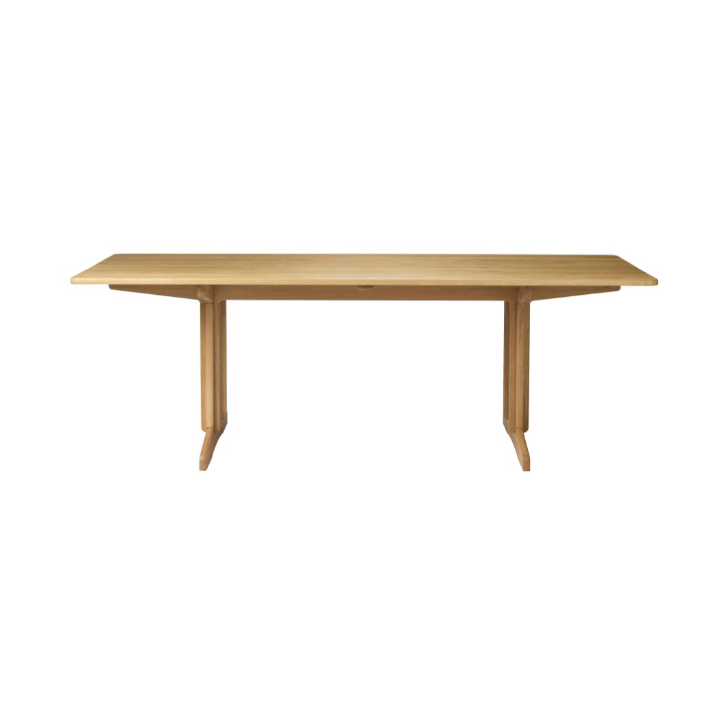 FDB Møbler C64 Shaker dining table 90x220 cm Oak nature oiled