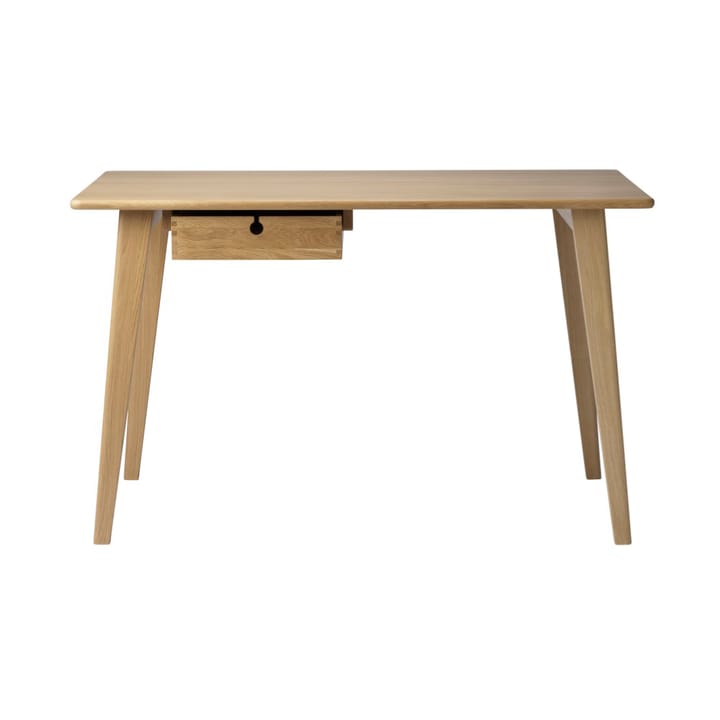 C67 Butler desk, Oak nature lacquered, 60x120 cm FDB Møbler