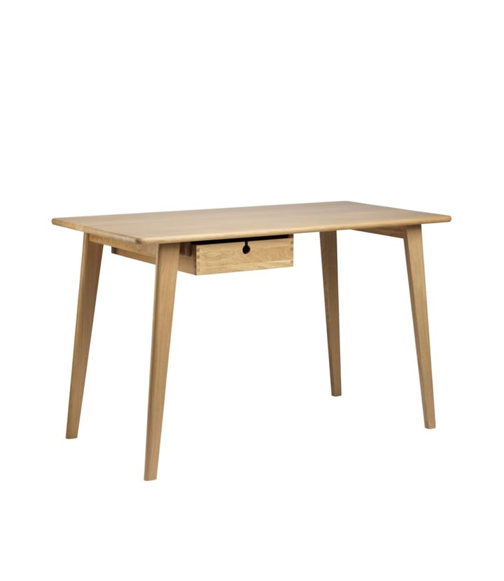 C67 Butler desk, Oak nature lacquered, 60x120 cm FDB Møbler