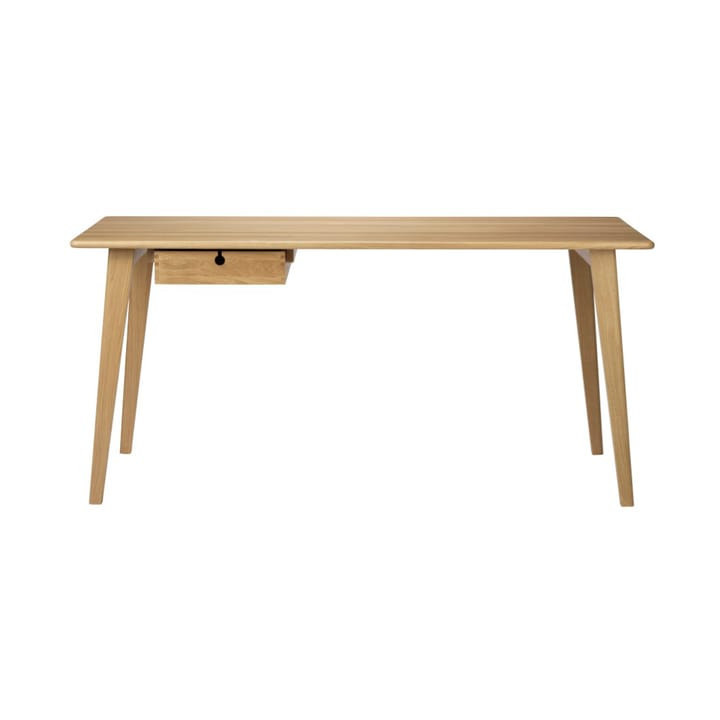 C67 Butler desk, Oak nature lacquered, 60x156 cm FDB Møbler