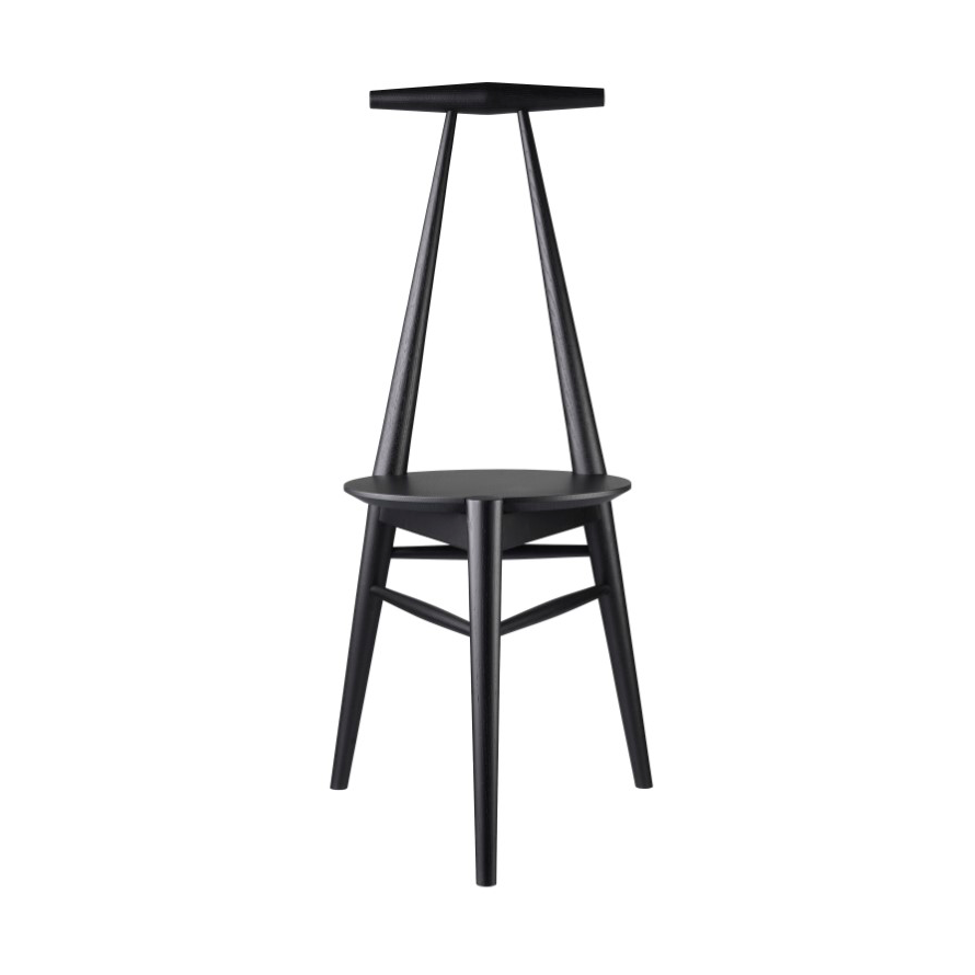 FDB Møbler J157 Anker chair Oak black lacquered