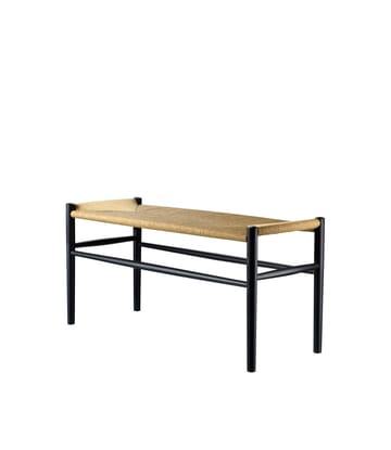 J163 Piano bench - Oak black painted-nature - FDB Møbler