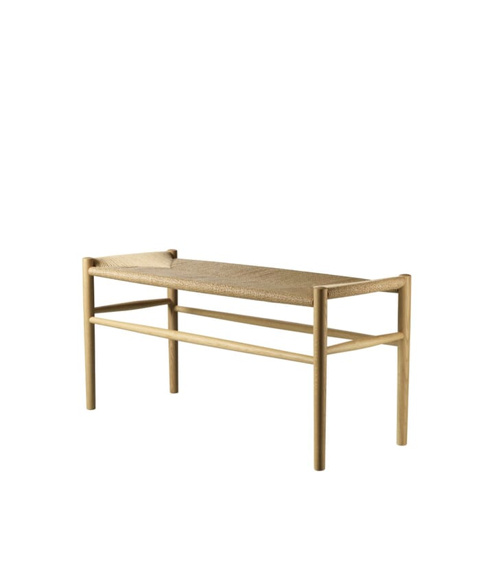 J163 Piano bench - Oak nature lacquered - FDB Møbler