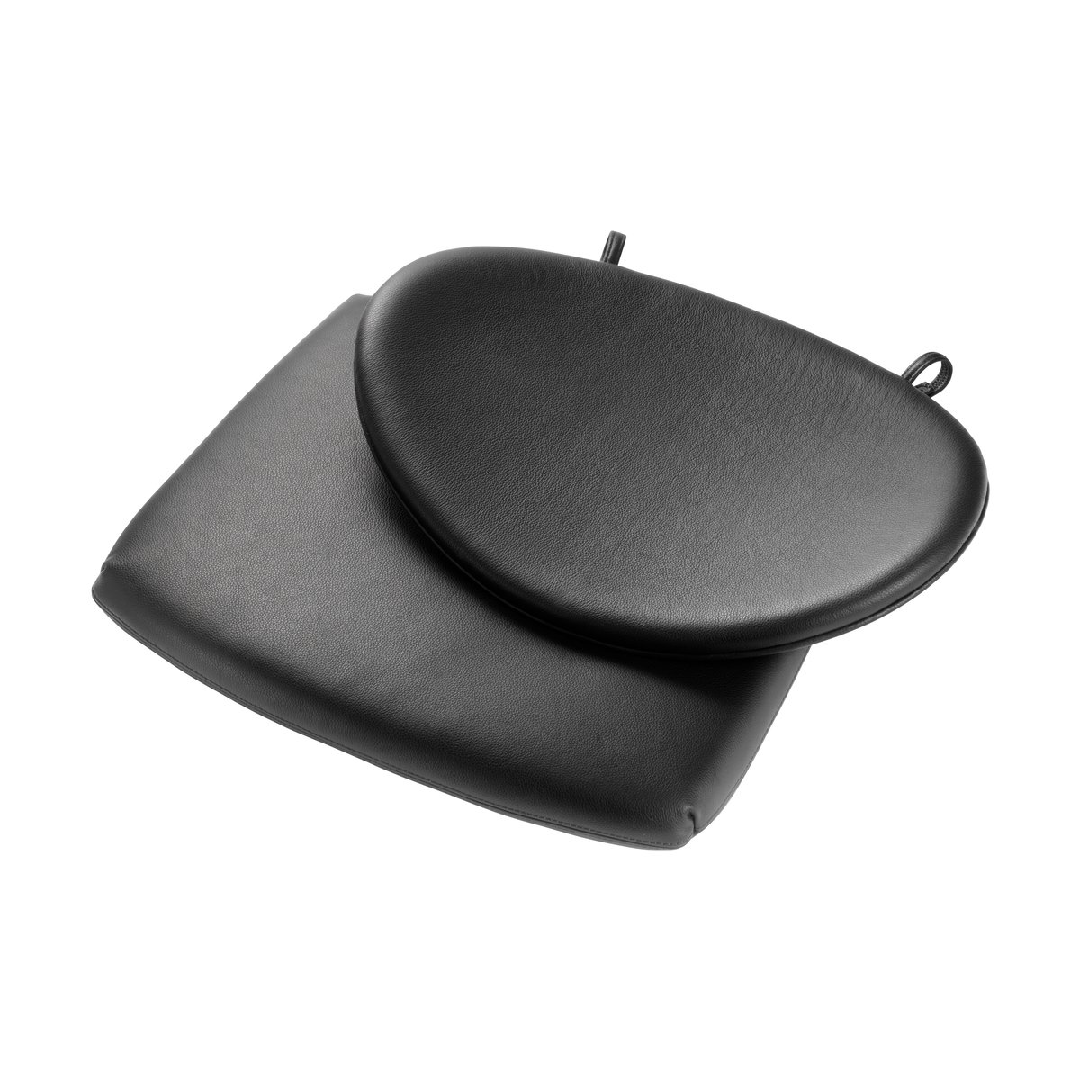 FDB Møbler J166 Jørna seat cushion Black leather