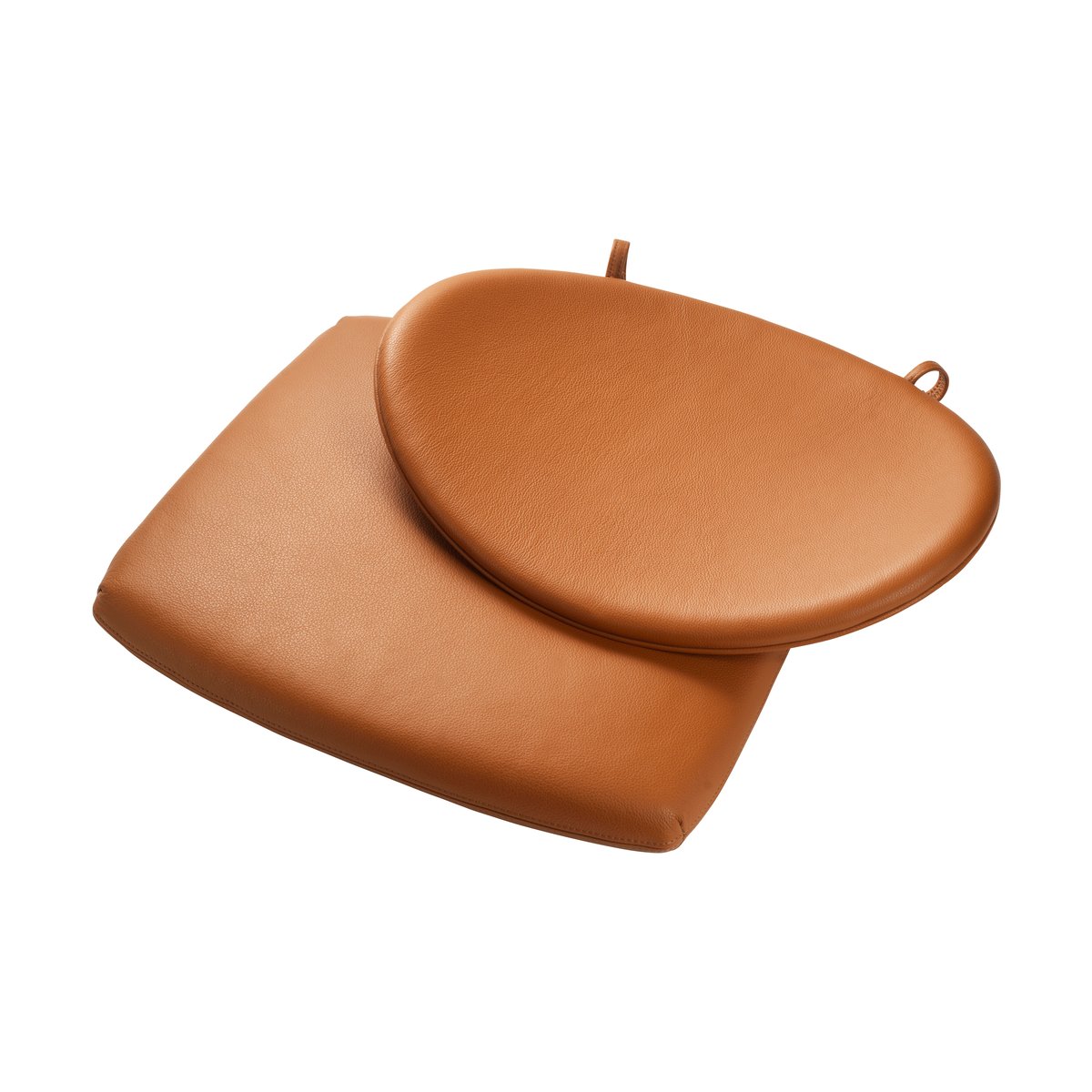 FDB Møbler J166 Jørna seat cushion Cognac leather