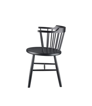 J18 chair - Beech black painted - FDB Møbler