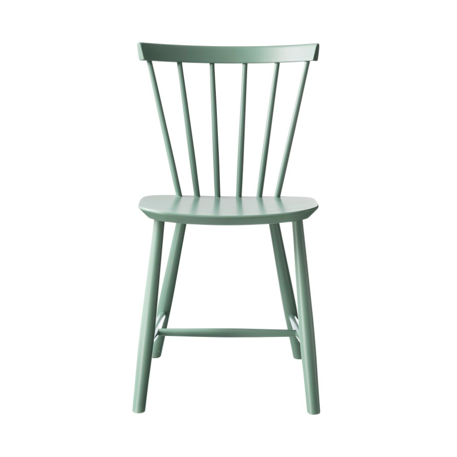 FDB Møbler J46 chair Beech dusty green painted