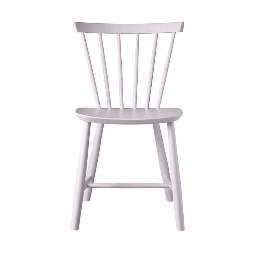 FDB Møbler J46 chair Beech violet hair painted