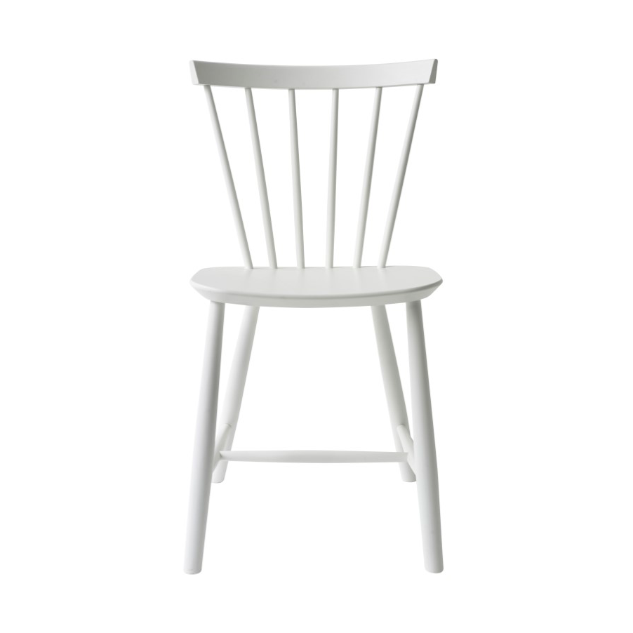 FDB Møbler J46 chair Beech white painted