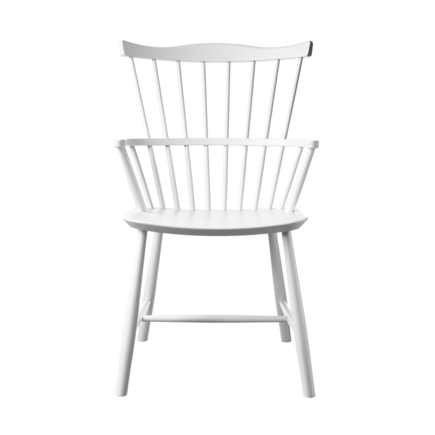 FDB Møbler J52B chair Beech white painted