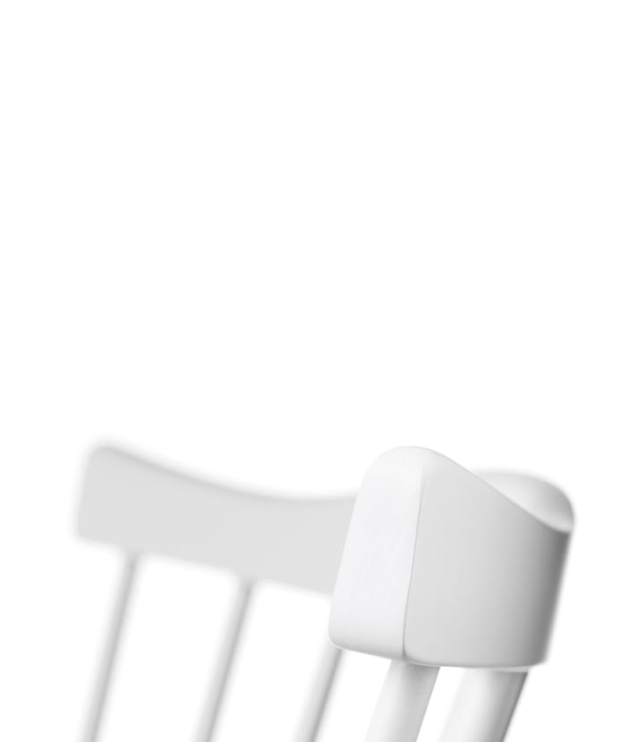 J52B chair - Beech white painted - FDB Møbler