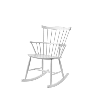 J52G rocking chair - Beech white painted - FDB Møbler