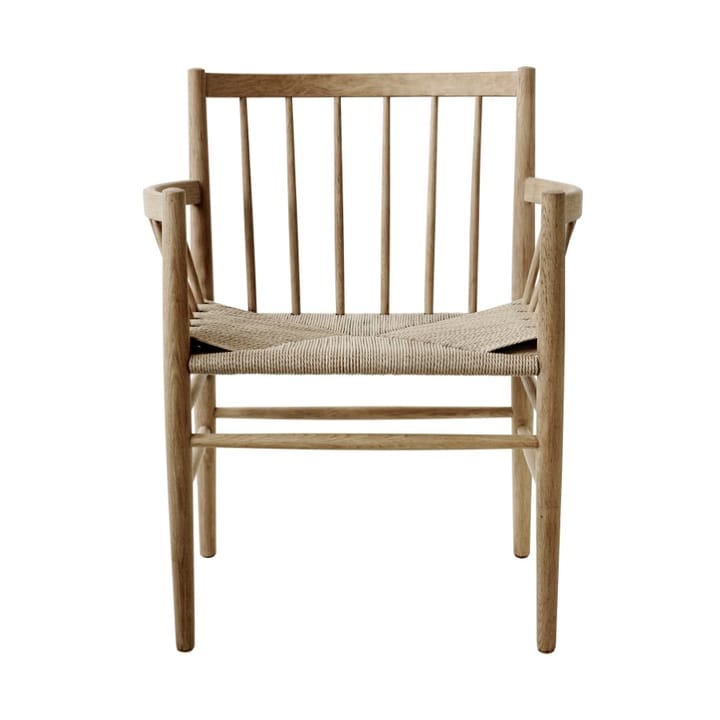 J81 chair with arms - Oak nature oiled - FDB Møbler