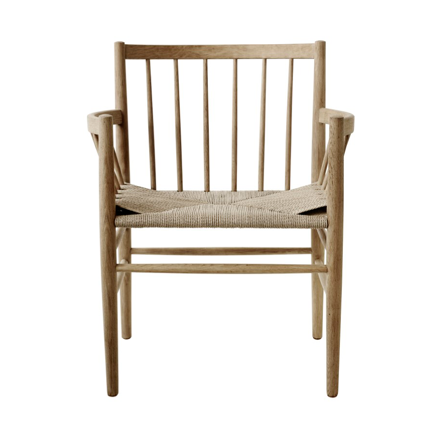 FDB Møbler J81 chair with arms Oak nature oiled