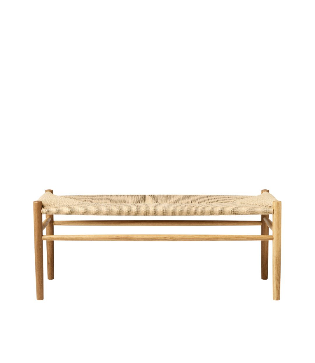 FDB Møbler J83B 37x100 cm bench Oak nature lacquered-nature