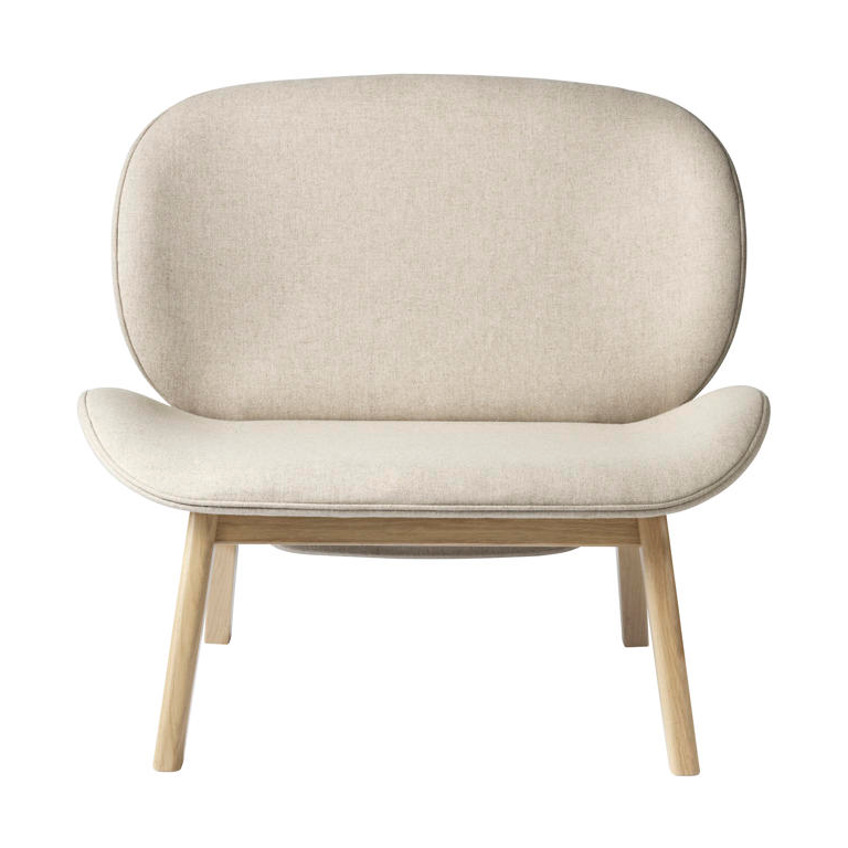 FDB Møbler L32 Suru lounge chair Oak nature lacquered-beige