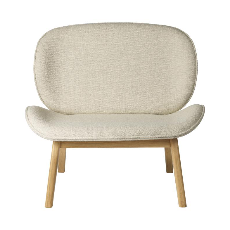 FDB Møbler L32 Suru lounge chair Oak nature lacquered-light beige