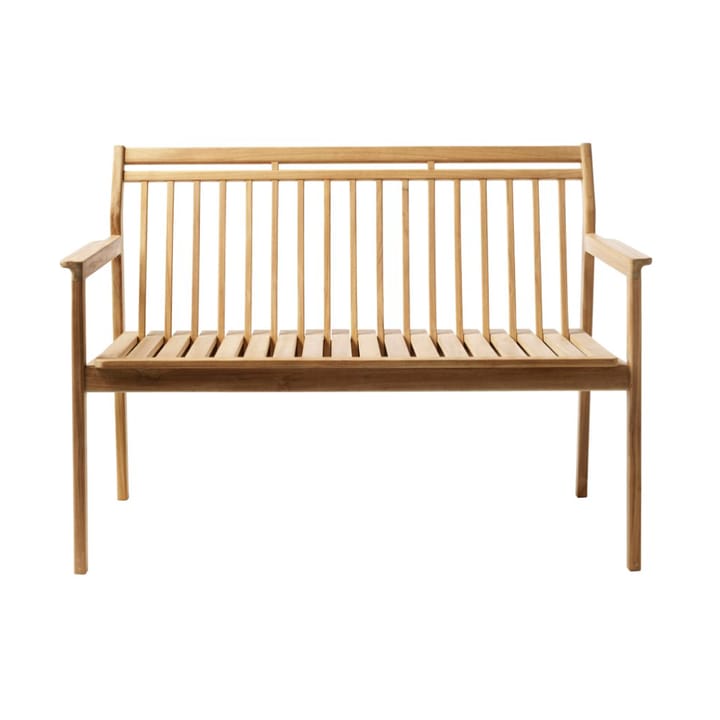 M12 Sammen 2-seater bench - Teak-non treated - FDB Møbler