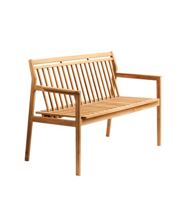 M12 Sammen 2-seater bench - Teak-non treated - FDB Møbler