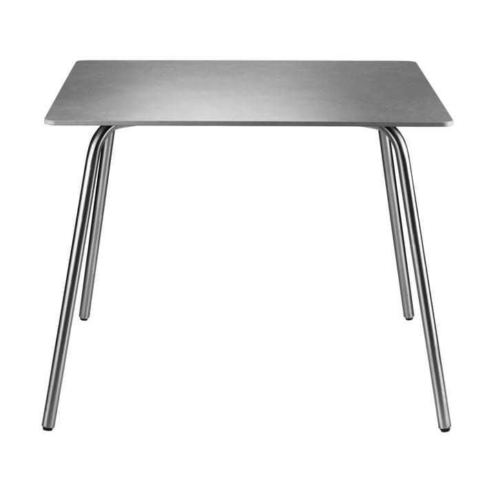 M21 Teglgård garden table 90x90 cm - Stone-stainless steel - FDB Møbler
