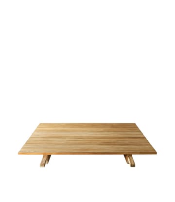 M4 Sammen Central Plate M2/M3 table extension leaf - 90x185 cm teak non treated - FDB Møbler