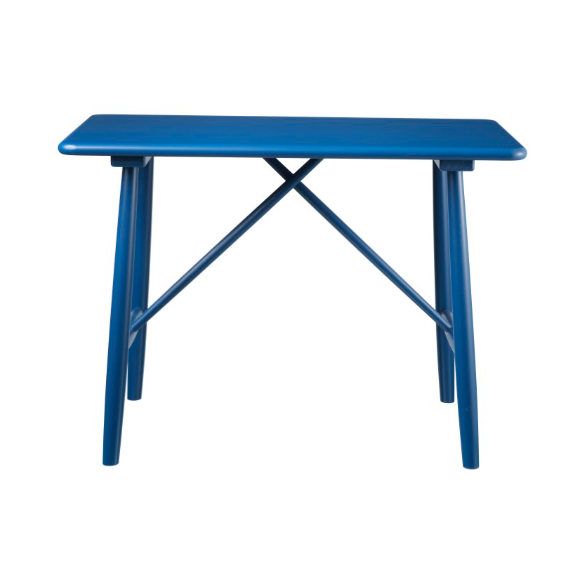 FDB Møbler P10 children's table Beech blue painted