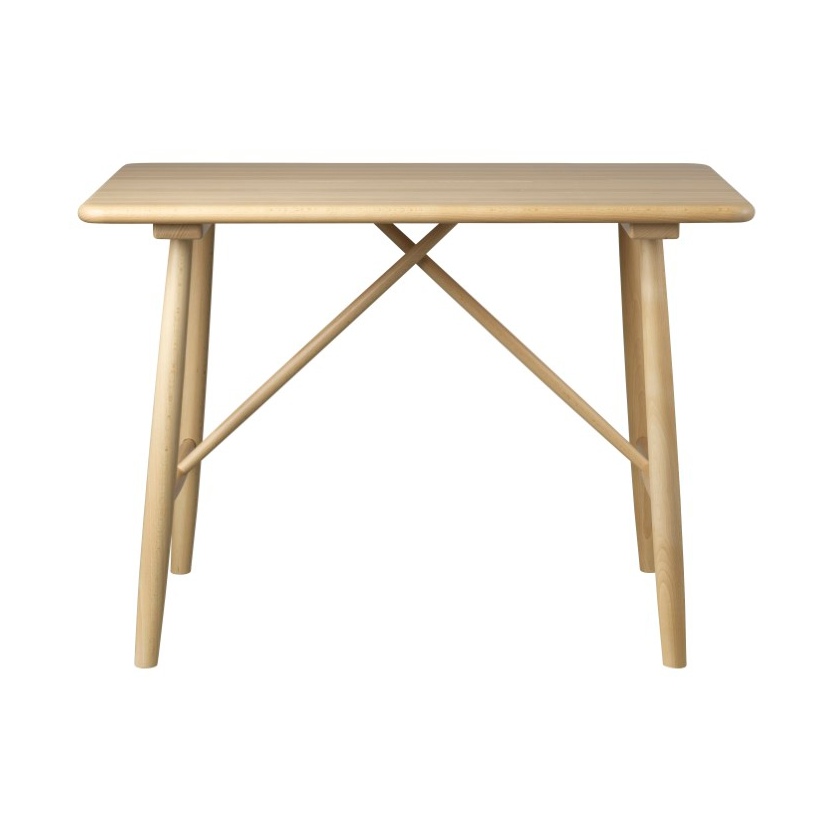 FDB Møbler P10 children's table Beech nature lacquered