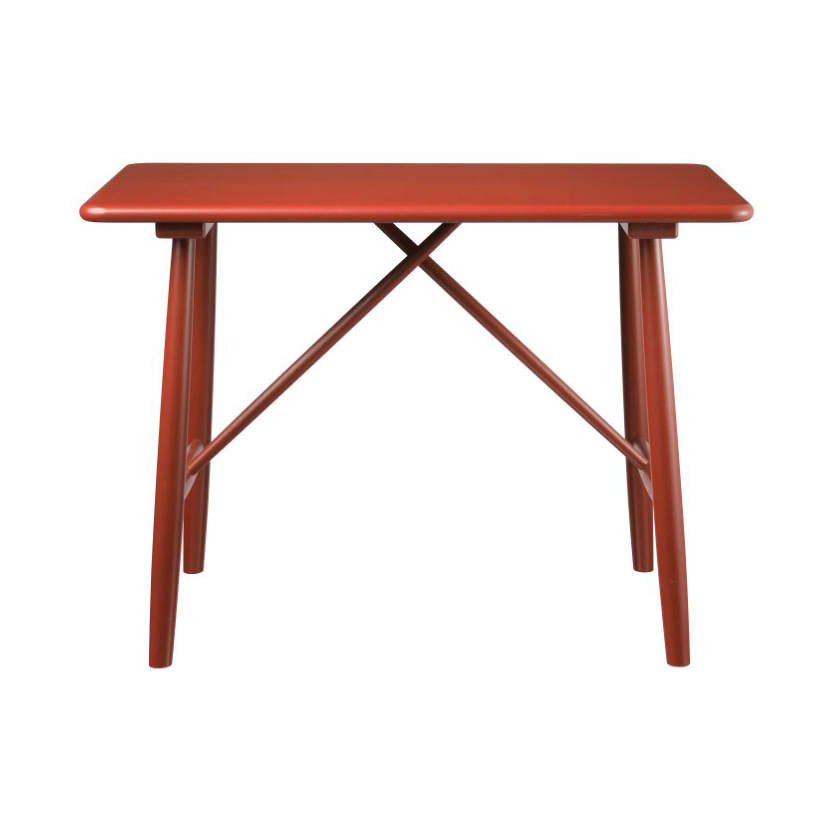 FDB Møbler P10 children's table Beech red painted