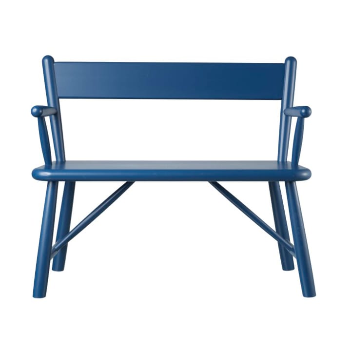 P11 children's bench - Beech blue painted - FDB Møbler