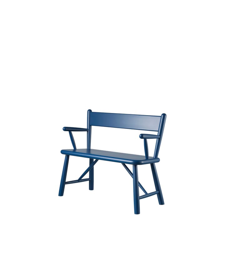 P11 children's bench - Beech blue painted - FDB Møbler