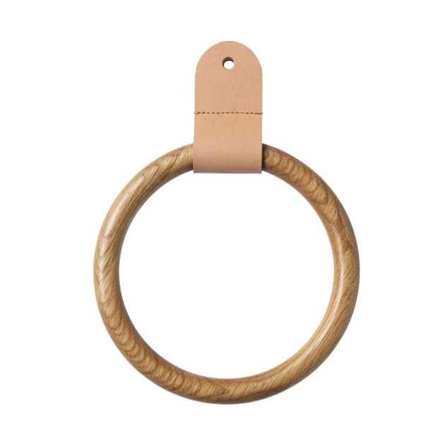 Q4 Allé Scarf ring, Oak nature lacquered FDB Møbler