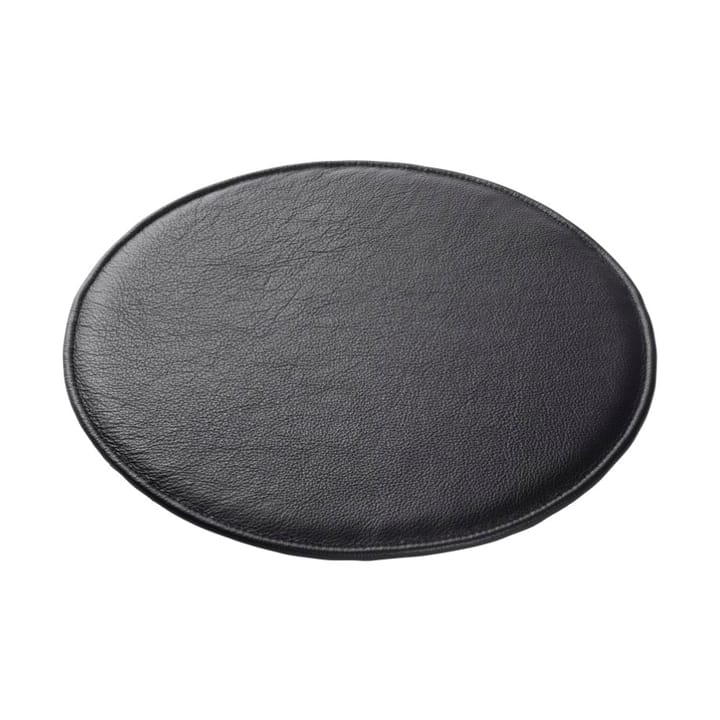 R5 Nøje J18 seat cushion - Black leather - FDB Møbler