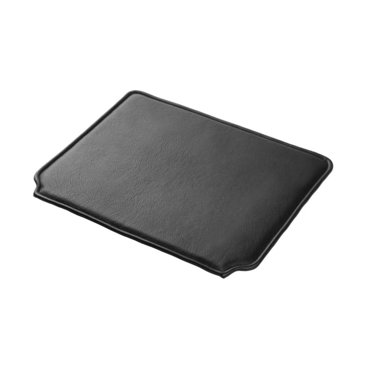 R5 Nøje J82 seat cushion, Black leather FDB Møbler