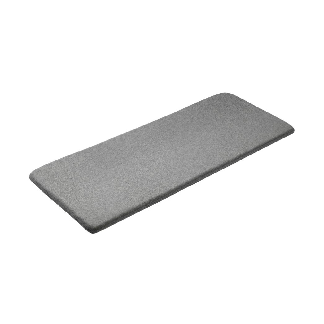 FDB Møbler R6 Radius seat cushion 45x109 cm Dark mottled grey