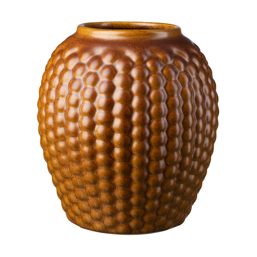 FDB Møbler S7 Lupin vase 22 cm Golden brown | Scandinavian Design | Vases | Brown