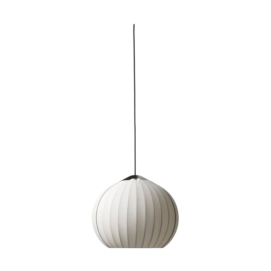 FDB Møbler U13 Hasmark pendant Beige-brass-black cord