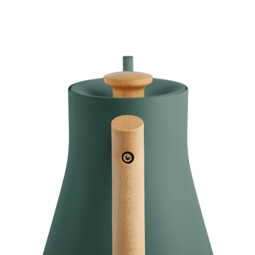 Stagg EKG electric kettle with variable temperature 90 cl - Smoke green-maple - Fellow