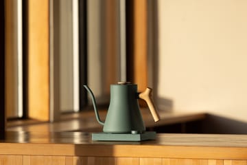 Stagg EKG electric kettle with variable temperature 90 cl - Smoke green-maple - Fellow