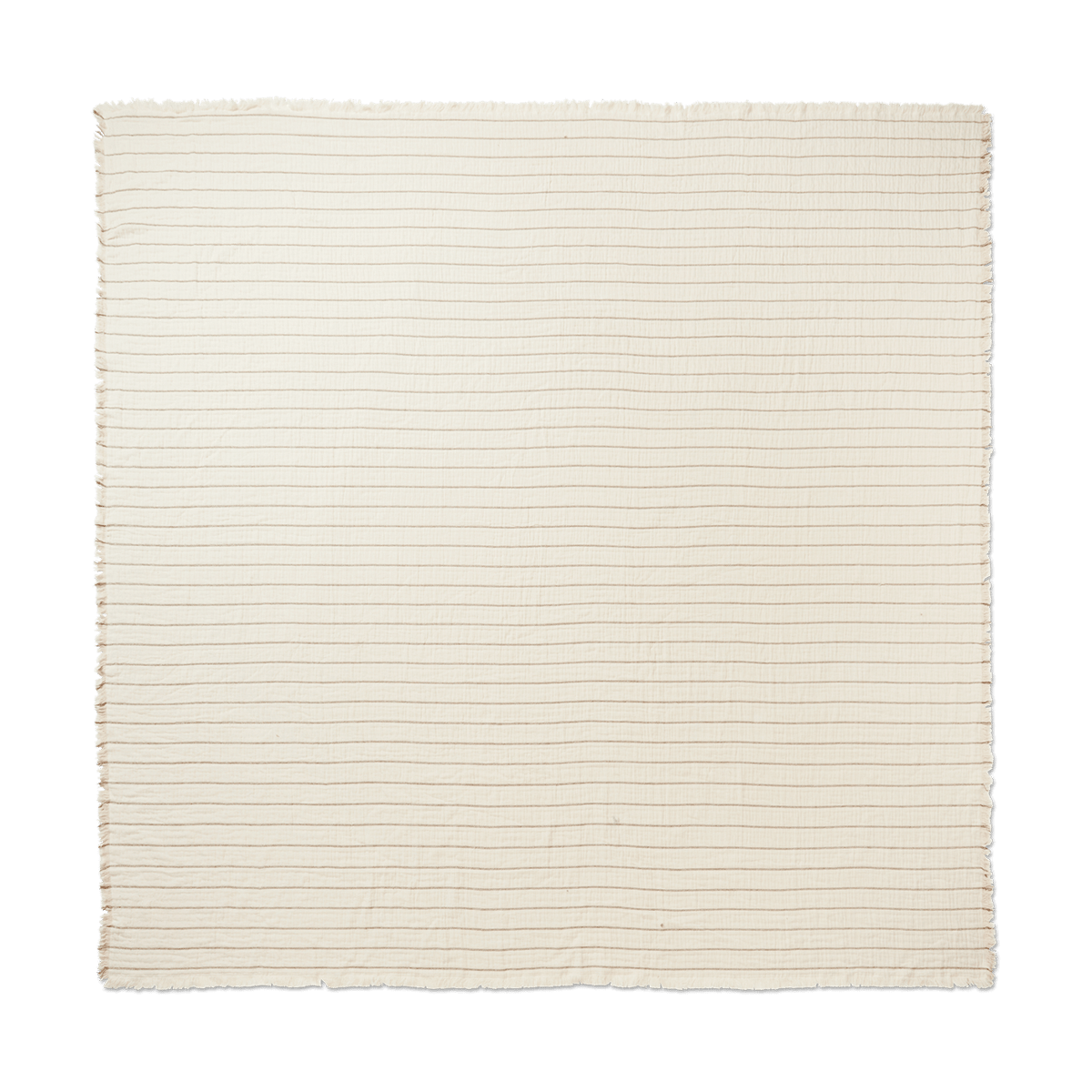 ferm LIVING Aires bed spread 240x250 cm Undyed