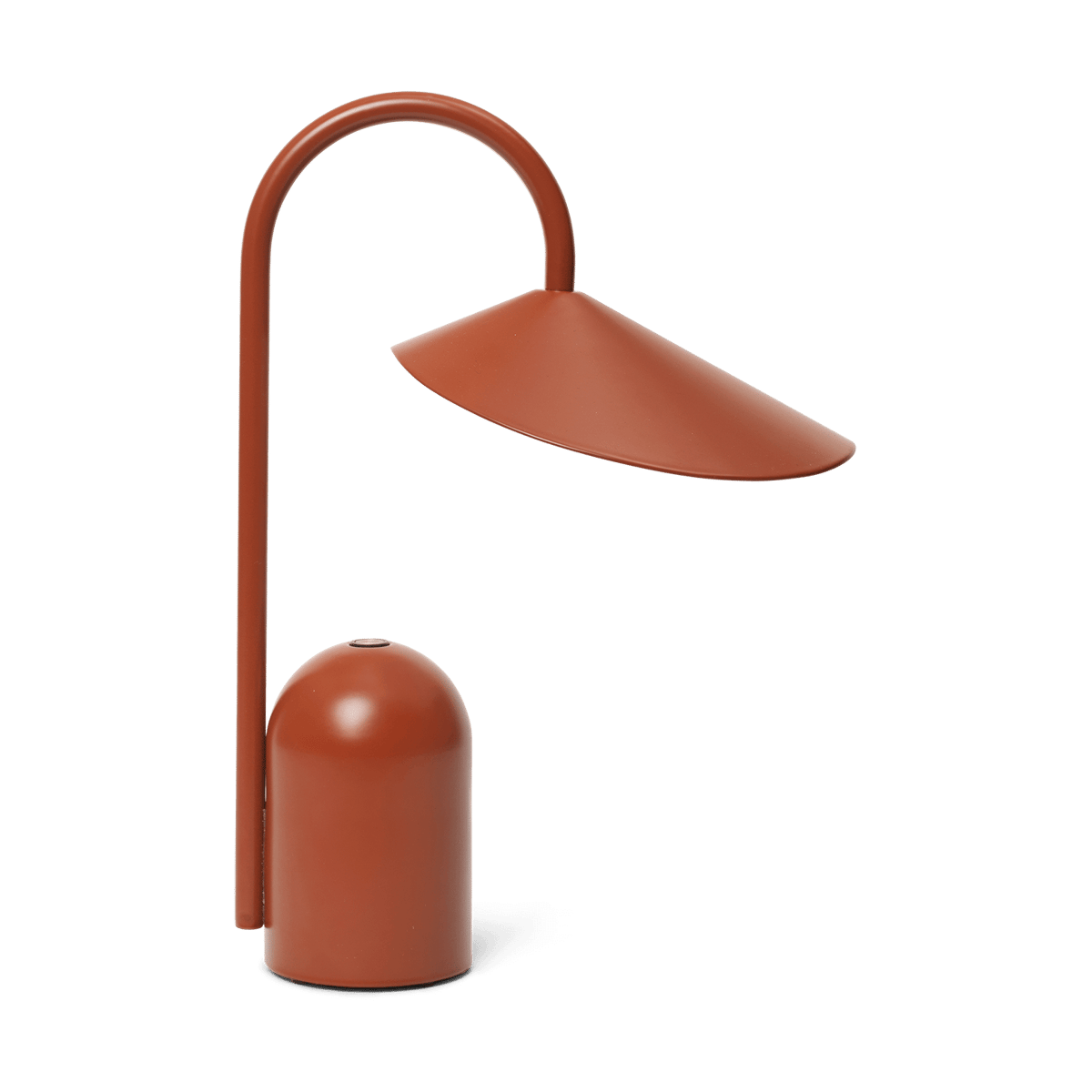 ferm LIVING Arum portable lamp Oxide Red