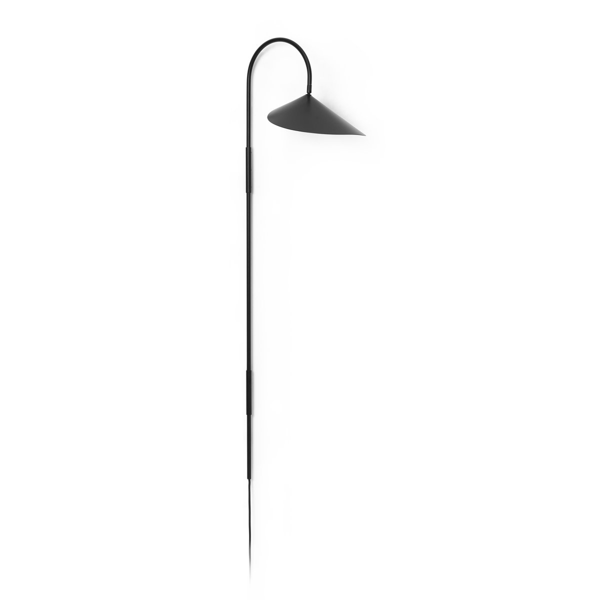 ferm LIVING Arum swivel tall wall lamp Black