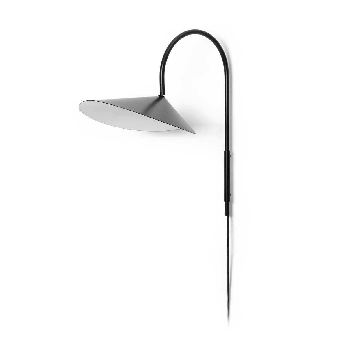 ferm LIVING Arum swivel wall lamp Black