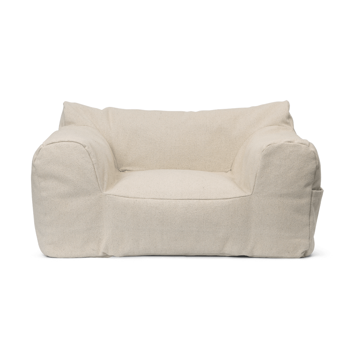 ferm LIVING Billow bean bag armchair Off-white