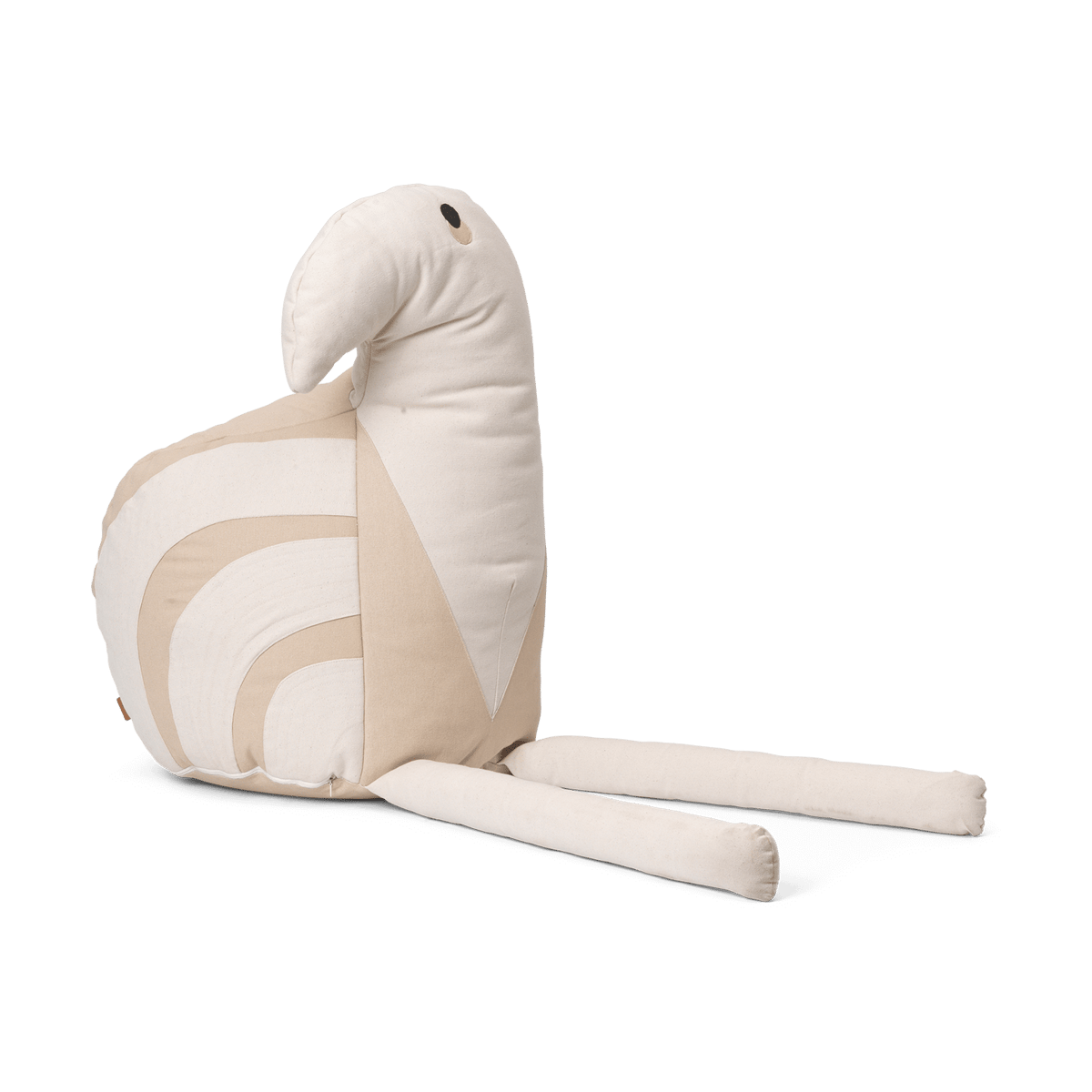 ferm LIVING Birdy bean bag Natural-Off-white