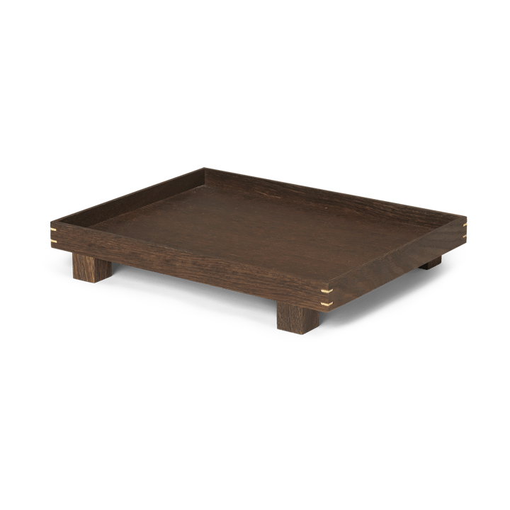 Bon wooden tray small - Smoked oak - Ferm LIVING