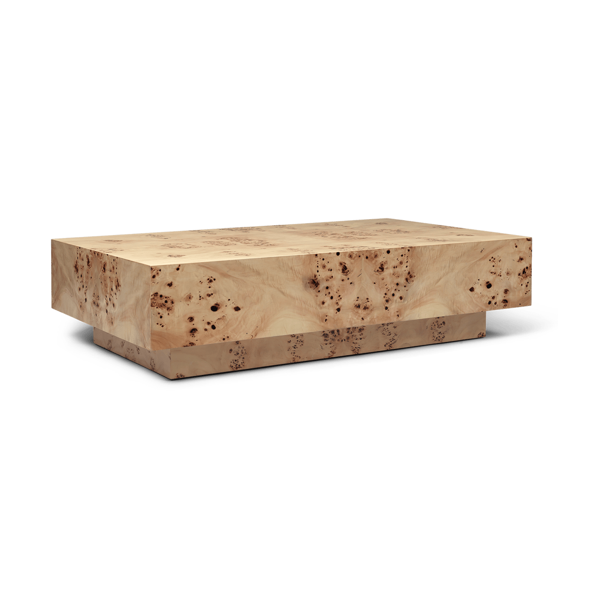 ferm LIVING Burl coffee table 70x117x30 cm Natural