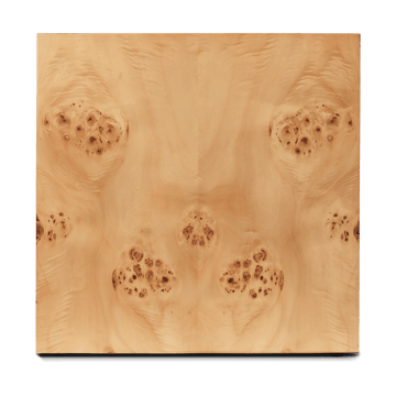 Burl Cube side table 40x40 cm - Natural - ferm LIVING