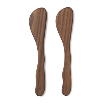 Cairn butter knife 2-pack - Dark Brown - ferm LIVING