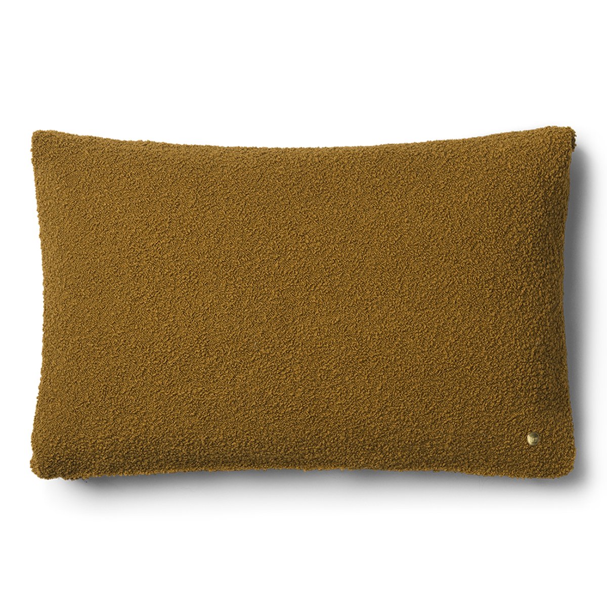 ferm LIVING Clean cushion bouclé 40x60 cm Sugar Kelp