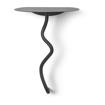 Curvature wall table - Black Brass - ferm LIVING